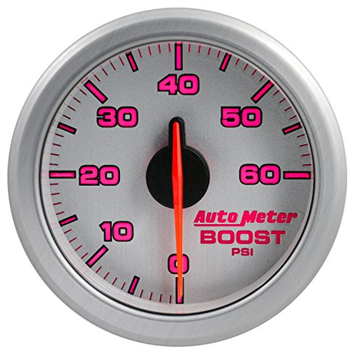 AUTO METER 9160UL AIRDRIVE BOOST 0-60 SILVR