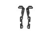 21C RAM 1500 TRX DITCH LIGHT BRACKETS BLACK