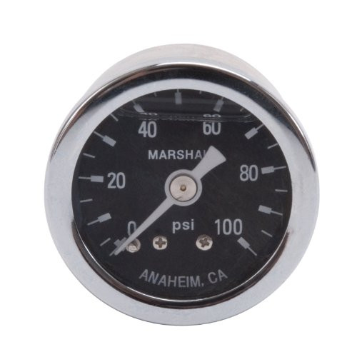 RUSSELL/EDEL 650340 FUEL PRESSRE GAUGE 0-100