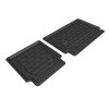 23C TOYOTA SEQUOIA KAGU SEATBACK PROTECTOR 1PC BLACK