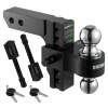 6IN HEAVY DUTY DROP HITCH  2IN BLACK