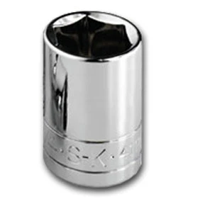 SK Hand Tool SKT-45118 3/8in. Drive Standard 6 Point Socket 9/16in.