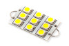 Diode Dynamics DDYDD0106S 44MM SML9 LED COOL WHITE (SINGLE)