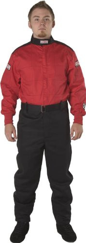 G-FORCE 4125MEDRD GF125 RACING SUIT MD RED