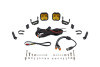 SS3 LED BUMPER 1.5 IN ROLL BAR KIT SPORT YELLOW COMBO (PAIR)