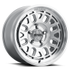 MR321 17X8.5 0MM OS 6X135 87MM CB MACHINED  CLEAR COAT