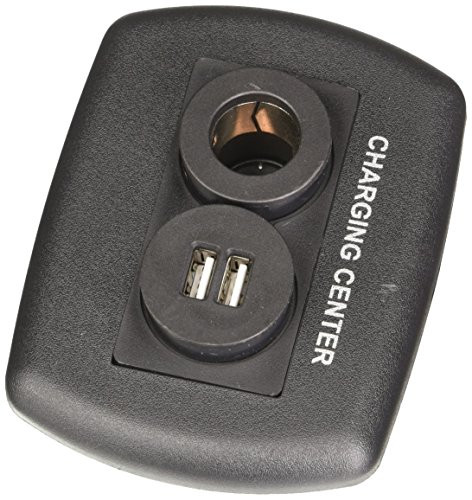 VALTERRA LLC 61023USB BLACK WALLPLATE METAL USB