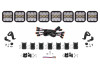 SS5 SPORT UNIVERSAL CROSSLINK 8POD LIGHT BAR WHITE COMBO