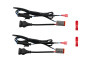 H11 DT 4PIN BACKLIGHT TAP WIRE KIT (PAIR)