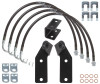 1117 WRANGLER JKU 4X4 EXTENDED BRAKE LINES GUIDES AND EBRAKE DROP  3.0IN LIFT