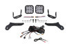 1720 RAPTOR SS5 BUMPER LED POD LIGHT KIT SPORT WHITE COMBO (PAIR L/R)