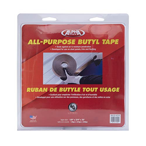 LIPPERT COMP 862405 Q130 1/8X 3/4X 35 BUTYL CLM SHEL