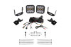 1418 POLARIS RZR XP PRO STAGE SERIES SS5 APILLAR POD KIT  WHITE COMBO