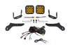 1720 RAPTOR SS5 BUMPER LED POD LIGHT KIT PRO YELLOW DRIVING (PAIR L/R)