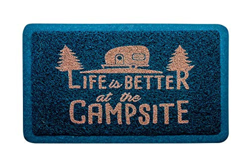 CAMCO 53201 LIBATC, SCRUB RUG, BLUE/O