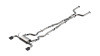 16C INFINITI Q50 3.0L STYPE CATBACK EXHAUST SYSTEM W/CF BLK TIPS