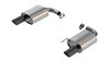 24C MUSTANG 2.3L ECOBOOST W/NONACTIVE EXH AXLEBACK STYPE EXHAUST SYSTEM W/BL