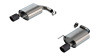 24C MUSTANG 2.3L ECOBOOST W/NONACTIVE EXH AXLEBACK STYPE EXHAUST SYSTEM W/CF