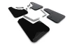 RAL UR Blk Flap/Grey Logo