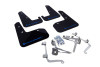 1114 SUBARU STI SEDAN/1114 SUBARU WRX SEDAN BLACK MUD FLAP/BLUE LOGO