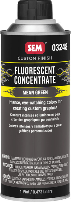 SEM Products SEM-03248 CH FLUORESCENT MEAN GREEN PT