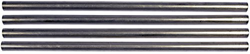 Dorman 800633 Straight Rigid Aluminum Tubing - 12 In. x 1/2 In. OD (12mm), Pack of 4