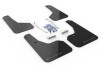 1921 SUBARU FORESTER NO DRILLING REQD BLACK MUD FLAP/GREY LOGO