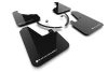 24C HYUNDAI SANTA FE NO DRILLING REQD BLACK MUD FLAP/WHITE LOGO