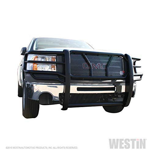 WESTIN 572295 HDX Grille Guard | 2007-2013 Sierra 1500 (Excl. 2007 Classic) | | Black | 1 Pack