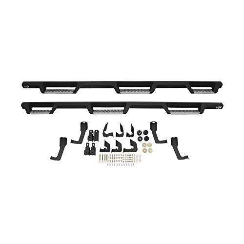 WESTIN 565343152 Textured Black Nerf Step Bar (HDX Stainless Drop Wheel-to-Wheel for Ram 1500 Crew Cab 2009-2018 (5.7 ft. Bed)), 1 Pack