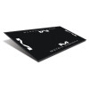 M40 CARPETED 3.5FT X 7FT MAT BLACK/WHITE