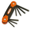 FOLDING HEX/TORX KEY SET FOR HARLEYDAVIDSON MOTORCYCLES