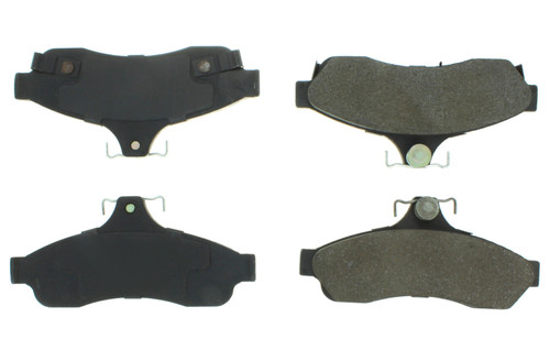 Centric Parts CEN106.06280 POSIQUIET PREMIUM EXTENDED WEAR BRAKE PADS WITH HARDWARE