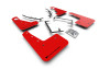 RAL UR Red Flap/Blk Logo
