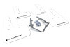 RAL UR White Flap/Black Logo