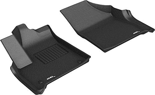 3D MATS/U-AC C04011509 3D KAGU FLOOR MAT 1ST ROW BLACK