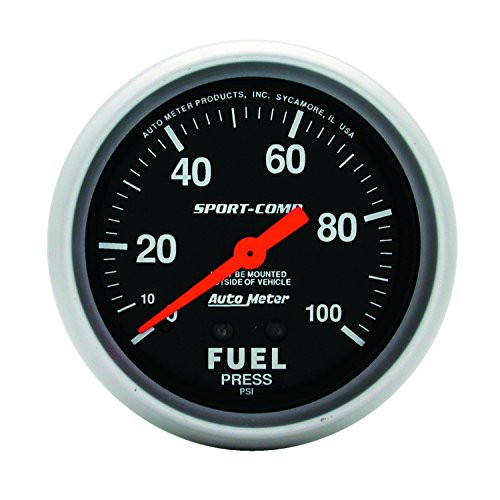 AUTO METER 3412 SPORTCMP FUEL PRES.2 5/8