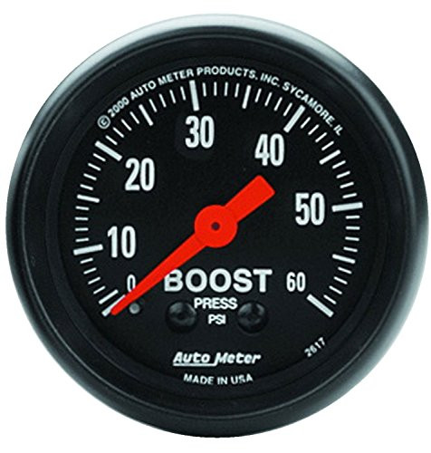 AUTO METER 2617 2BOOST 0-60PSI Z SERI