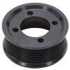 Edelbrock EDL15813 PULLEY SC EFORCE 8 RIB 3.50 BLACK