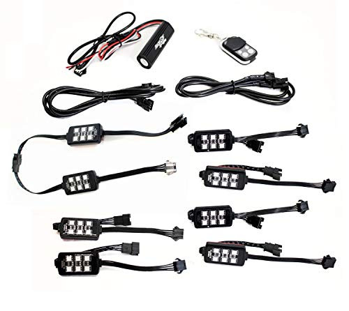 RACESPORT LT 08RGB COLORADAPT  8-PIECE LIGHT 6SMD POD