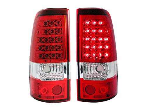 ANZO 311007 LED TL SILVERADO RED03-07