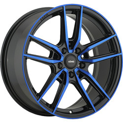 Konig Myth 19x8.5 5x114.3 ET40 Gloss Black w/ Blue Tinted Clearcoat