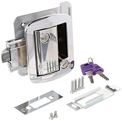AP PRODUCTS 013572 METAL TT LOCK W/KEYS CHR