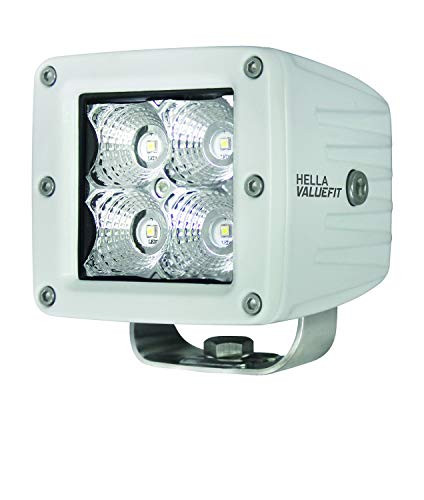 HELLA265-357204041 CUBE 4LED SNGL PED FLD WHT MV