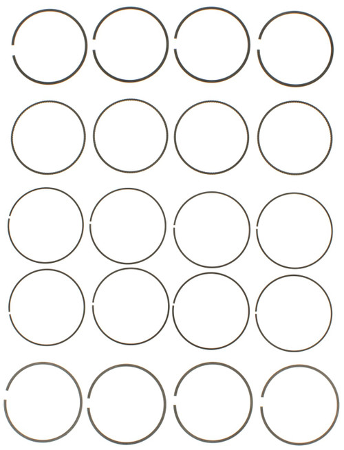 Mahle Rings Chevy Cruze 1.8L Ecotec LUW/2HO 2008-2014 Plain Ring Set