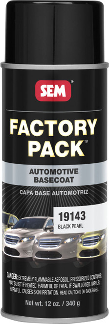 SEM Products SEM-19143 SEM Black Pearl Factory Pack Aerosol - 12 oz.