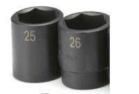 SK Hand Tool SKT34079 34079 1/2-Inch Drive Standard Impact Socket, 29mm