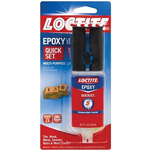 HENKEL 441407 Loctite Epoxy Quick Set 0.85-Fluid Ounce Syringe ()