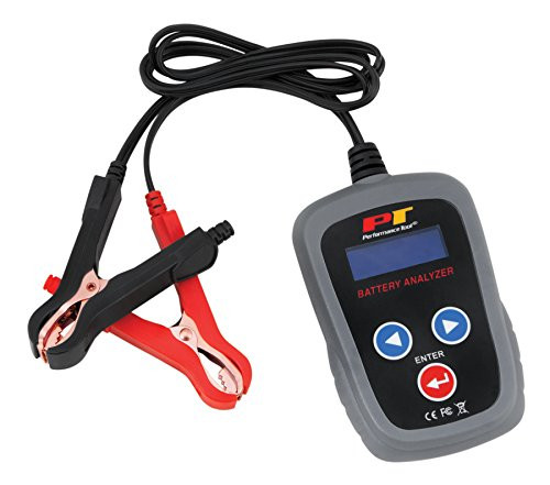 Wilmar W2998 Performance Tool Digital 12 Volt Portable Battery Analyzer (200-1200 Battery Types: LA, AGM, and Vrla), 1 Pack