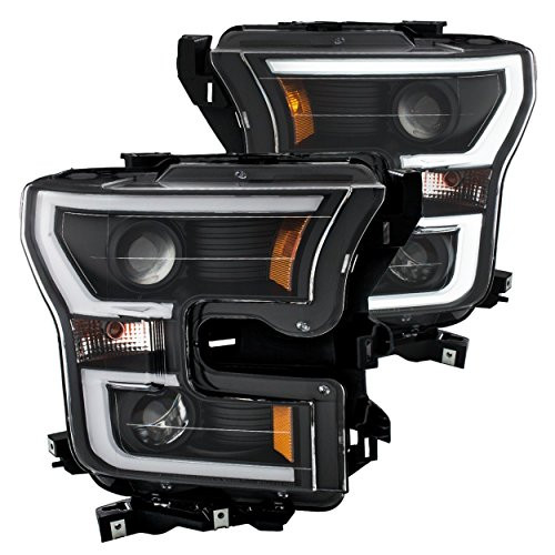 ANZO 111347 HL F150 BLACK/CLEAR 15-16